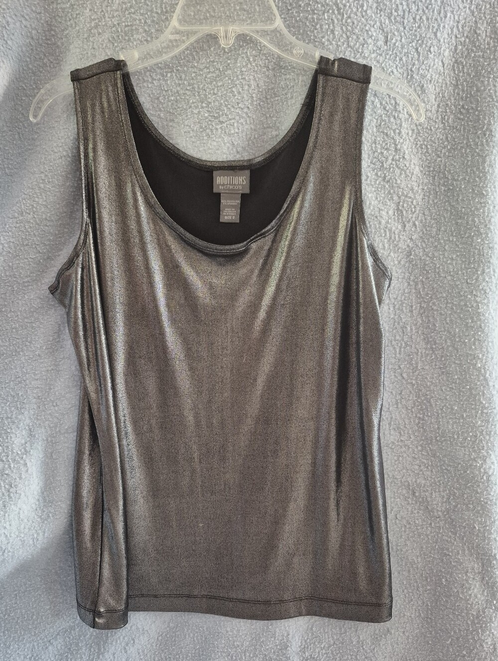 Chico's Metallic Dress Tank